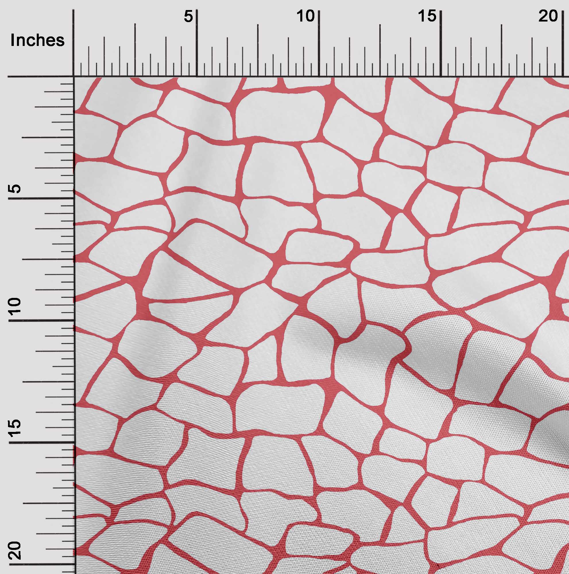 

OneOone Cotton Flex Чорна тканина зі шкірою жирафа для пошиття тканини для рукоділля з принтом у дворі 40 дюймів 42 Inch Wide - Viscose Chiffon білий