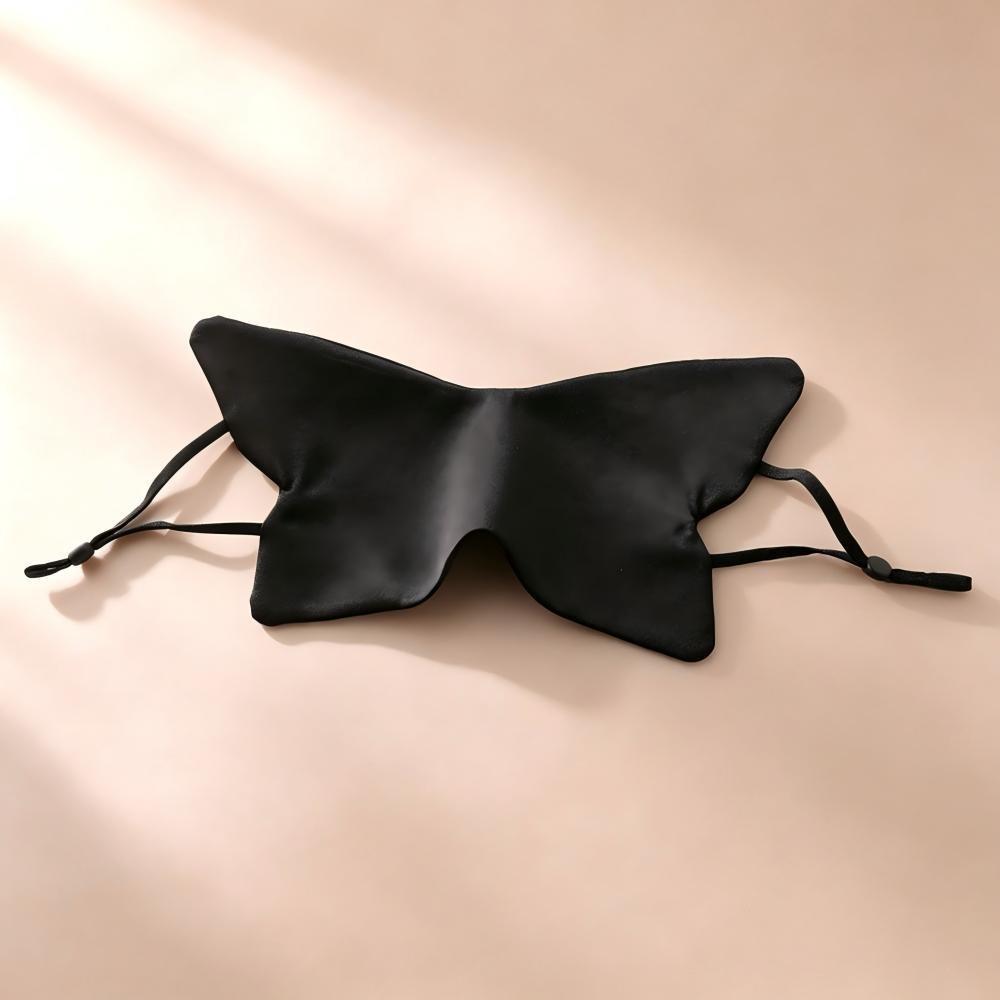Double Sided Light Blocking Eye Cover Portable Butterfly Print Eye Mask Sleep Eye Mask Home Naps