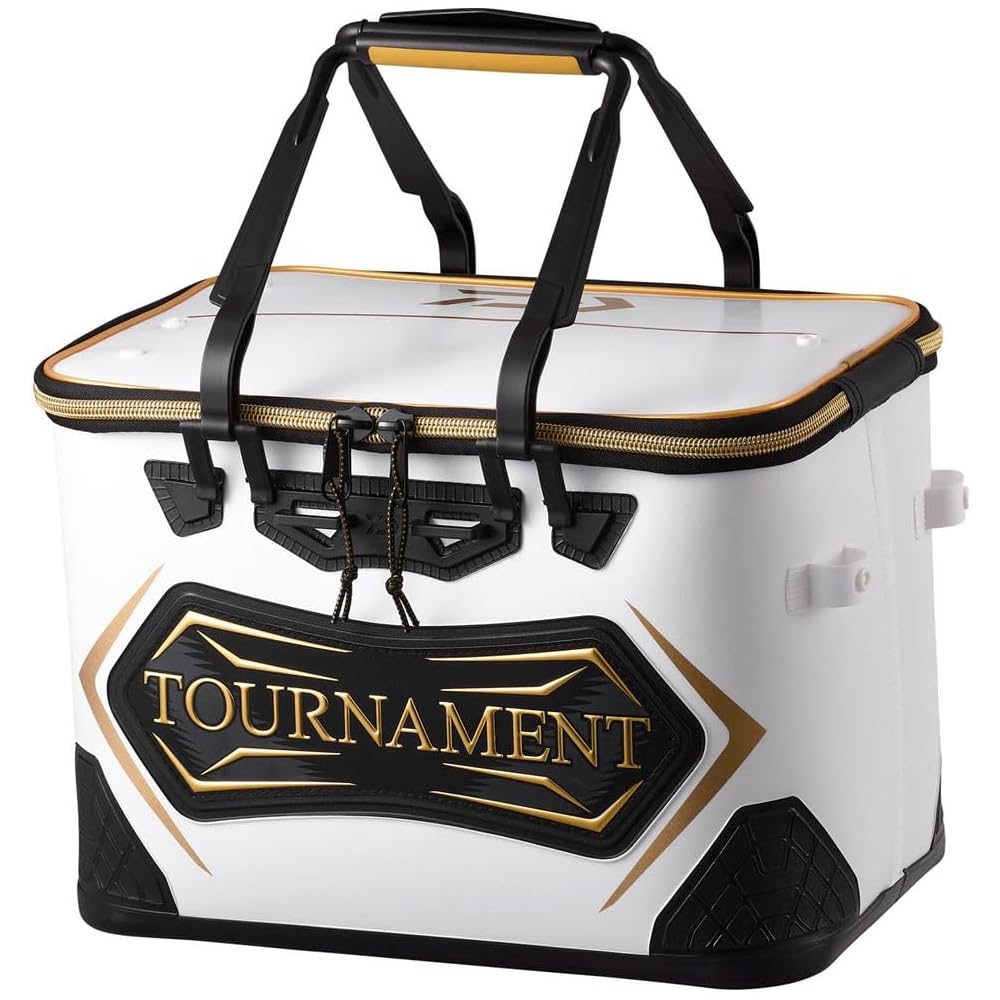 Daiwa Tournament Buckets FH40(D) White Fishing Gear Storage Container