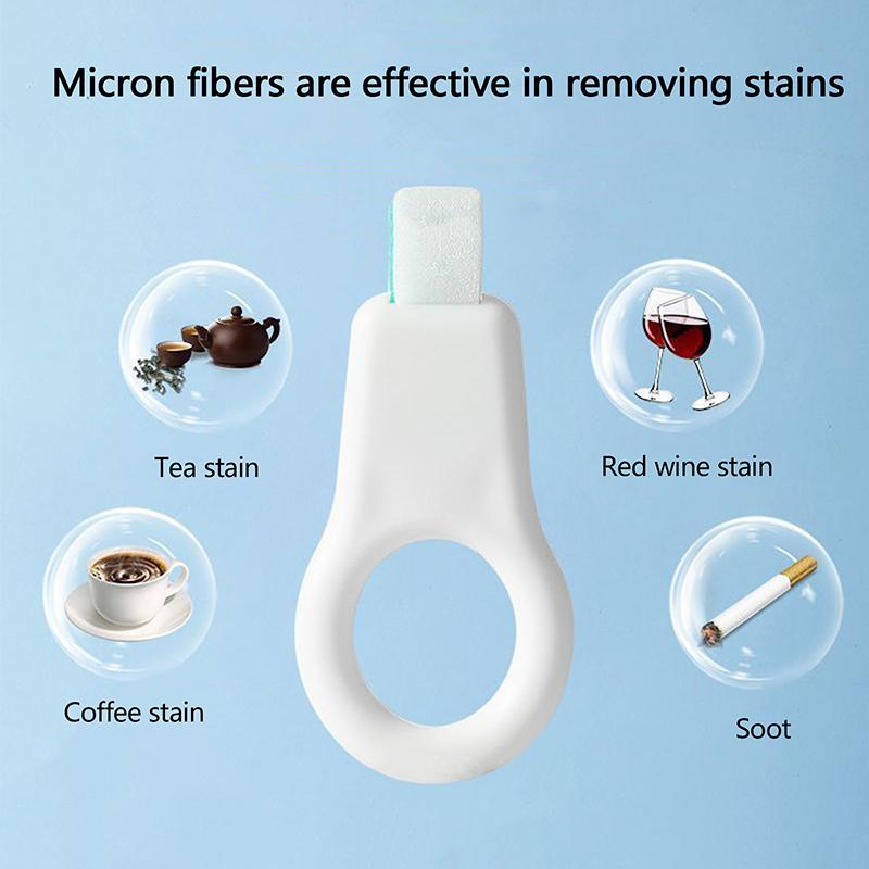 3 ks/sada Čisticí ubrousek na zuby Dětský odstraňovač zubního kamene Odstraňovač skvrn od plaku Nano houbička guma Drhne