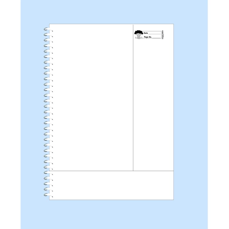 Amblitz Unruled Spiral Notebook | Upsc Topper'S Template For Current Affairs & General Studies Notemaking | Unique Forma