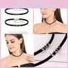 Eye-catching Alloy Choker Necklace For Women Stunning Wave Style Perfect For Layering