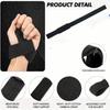 Adjustable Weightlifting Wrist Straps Non-slip Added Friction Strength Training Straps Comfortable Padded Sports Grip Band
