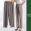 Summer Thin Large Size Nine-Point Pants for Middle-Aged and Elderly Women