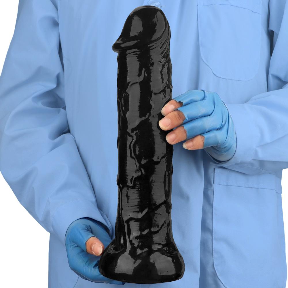 Plug Anal de PVC Dildo Masturbador Feminino Brinquedo Sexual Dildo Enorme Fisting BDSM Strap-on Pênis Pênis Grande