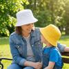 Foldable Fisherman Hat Wide Brim Sun Protection Hat Solid Color Sun Hat  for Summer Outdoor Sport