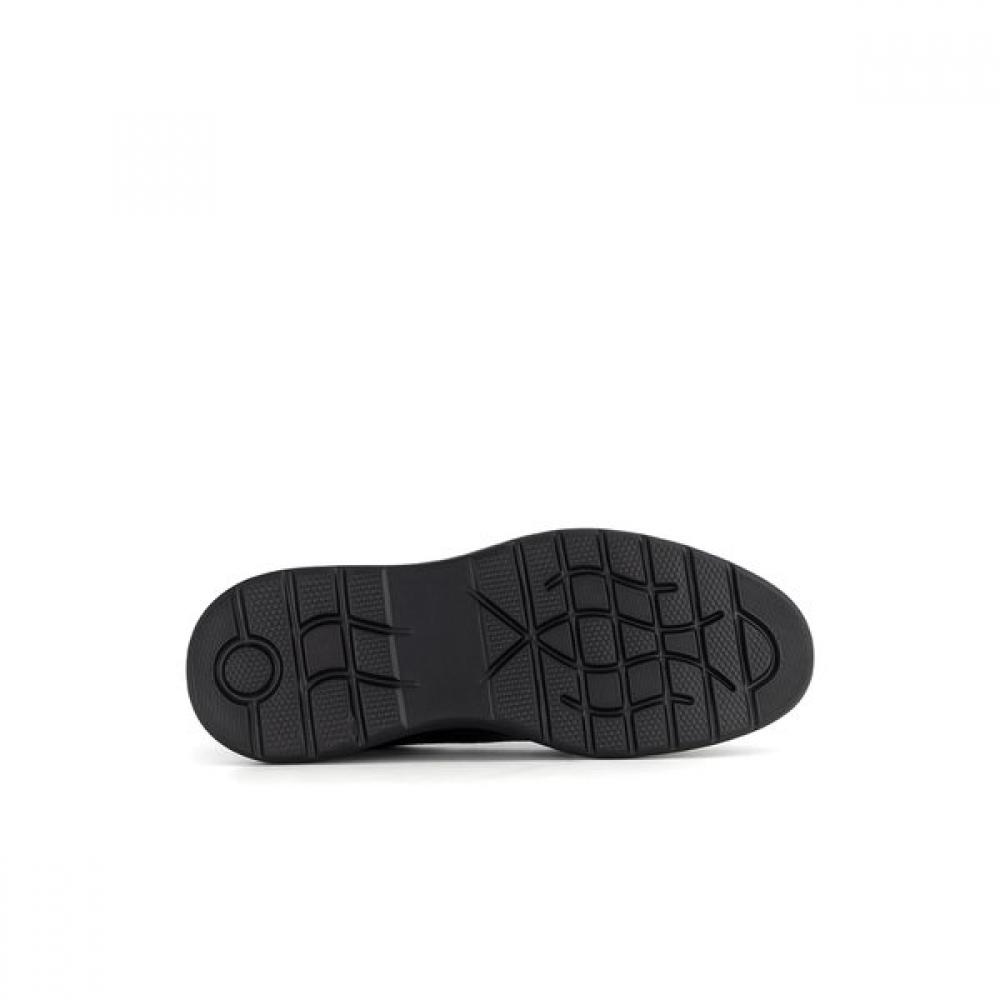 Tandy Men Boat Shoes Black Q19112