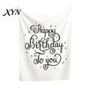 Nature Style Backdrop Baby Birthday Backdrop, Greenery Forest Banner for Boy Girl, Linen-like Polyester Fabric 100 Day Celebration Party Decorations,