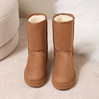 Snow Boots Women's New Autumn and Winter Women's Shoes Temperament Piled Thickened Comfortable Warm Cotton Shoes
