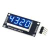 TM1637 4 Digit LED Display Module 0.36 Inch Dimmable Black Face Digital Tube Red Green Yellow Blue White