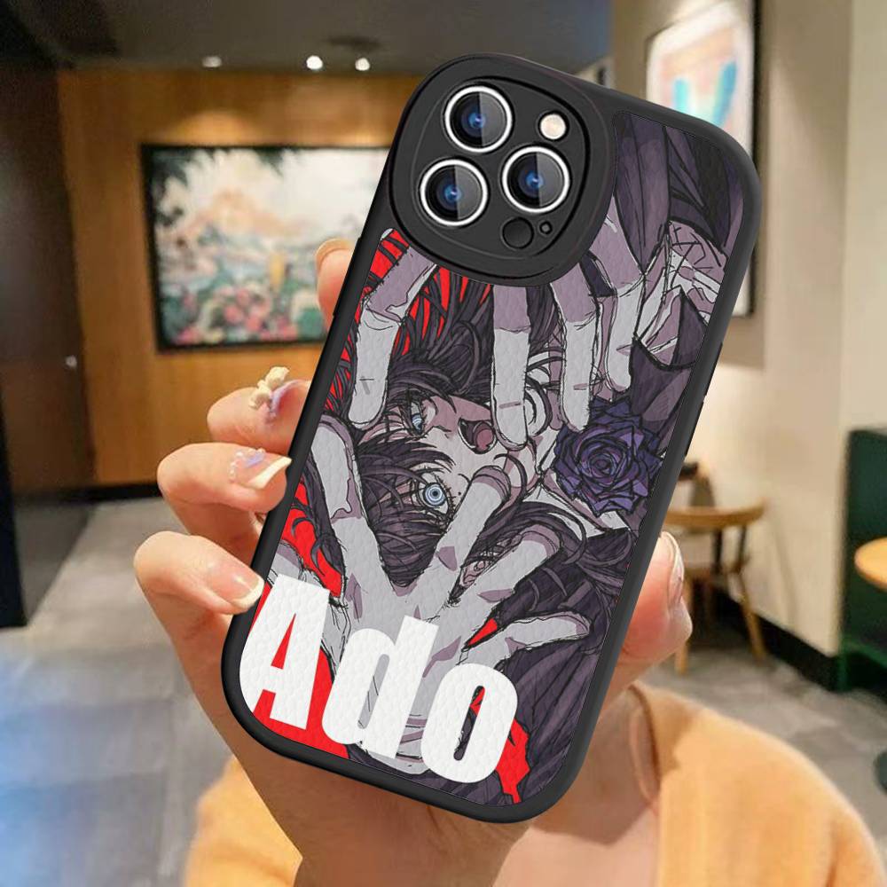Ado Kyogen X Uta Anmie Phone Case For IPhone 16 15 14 13 12 11 Pro Max Plus Leather Cover