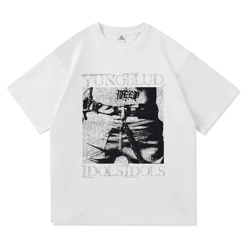Yungblud Idols World Tour 2026 T Shirt New Fashion MenWomen Hip Hop Aesthetic Wings Tshirt High Quality Cool Cotton Tees Shirts