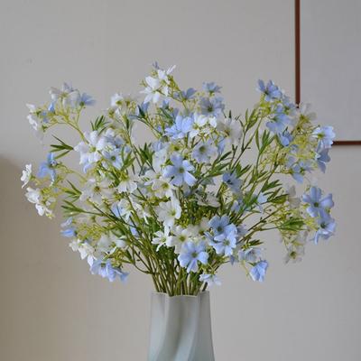 Seidenmaterial Künstliche Chrysanthemen 12 Köpfe Kleine Chrysanthemen Kunstpflanzen Gänseblümchen Clematis Seidenblumen Foto Requisiten
