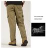 2020 Men's Pure Cotton Straight Leg Casual Pants - Spring/Summer Style, Middle-Aged Plus Size Loose Fit