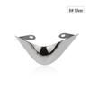 Women's Pointed Toe High Heel Protector - Leather Anti-Kick Decorative Cover with Metal Cap for Shoe Protection.