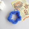 Japanese and Korean Plush Star Bracelet Wrist Strap Phone Case Keychain Autumn Winter Versatile with Spacer Hanging Buckle New Sweet Style