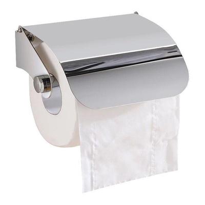 Stainless Steel Toilet Paper Holder Bathroom Accessories Chrome Paper Roller Holder Tissue Box Wall Mounted Holder
