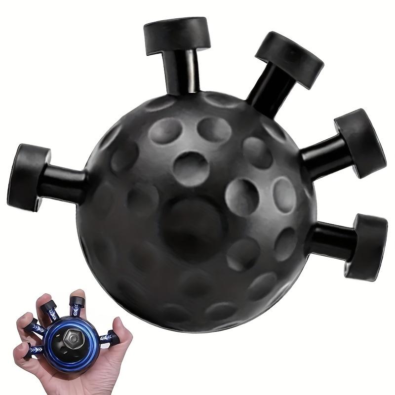 

1 шт. 44-99 фунтов Высокоинтенсивный тренажер для силы пальцев и предплечий - Регулируемый кистевой эспандер с текстурированной поверхностью - Прочный тренажер для мышц рук чёрный