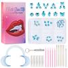 Dental Diamond Tooth Decoration, Tooth Diamond Tool Diy Set, Tooth Sticker, Diamond Love Horse Eye Decoration