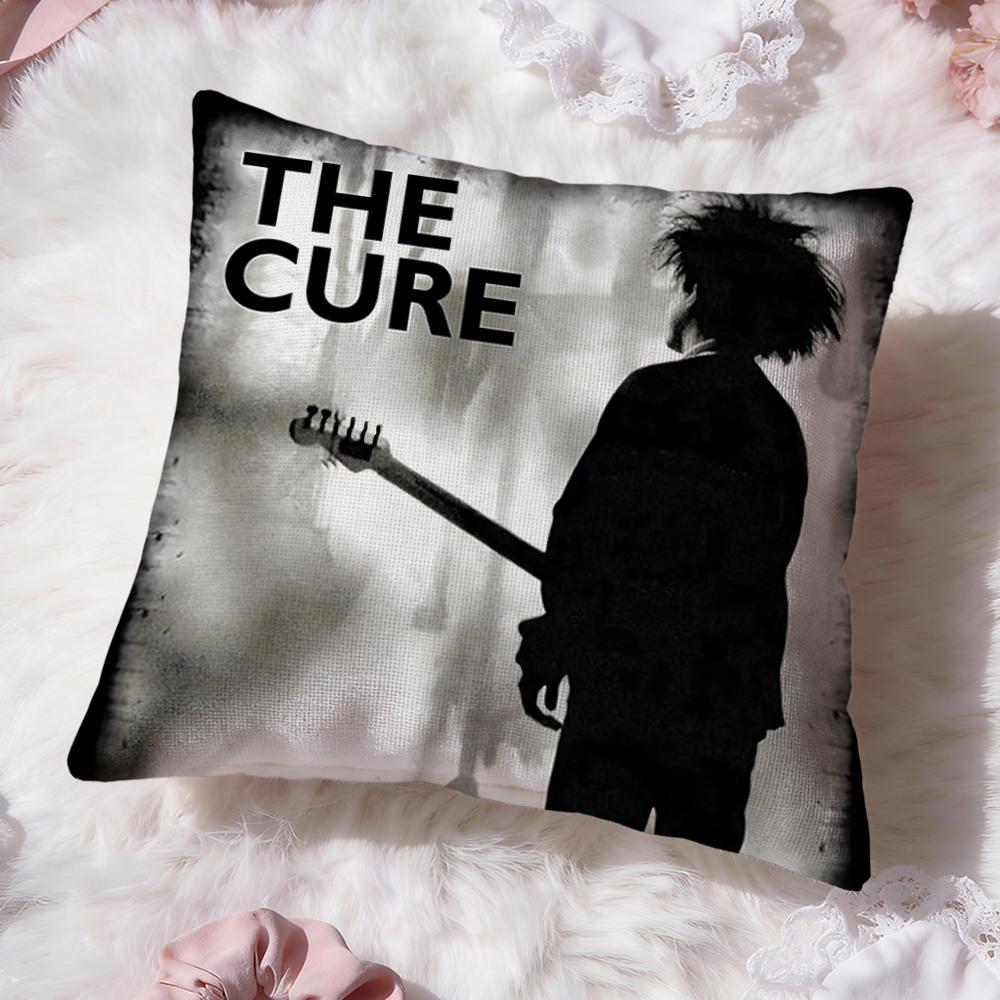 Rock Band The C-Cure Cushion Cover Premium Comfort Reversible Pillow Cove -Two in One Design for Any Room & Car Interior