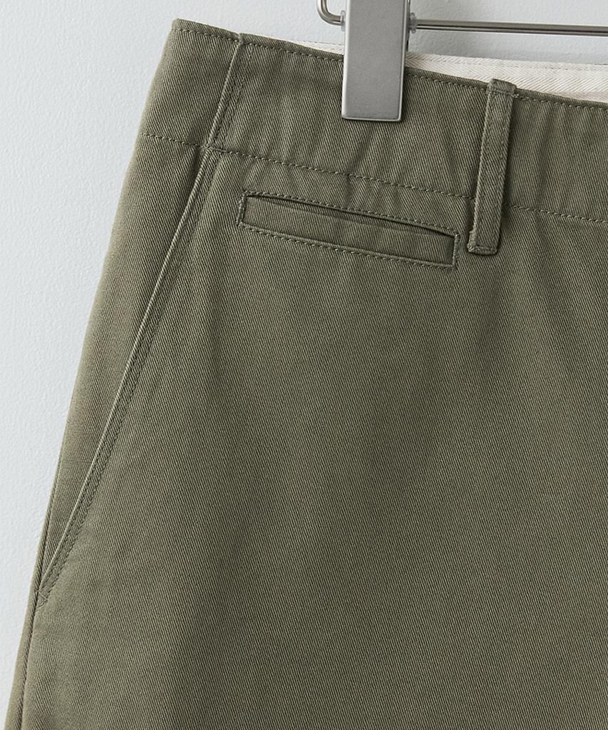 Leopeusaideu Officer Chino Pants Olive Drab