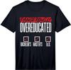 Mens Doctor of Education Ed.D. Dangerously Overeducated Performance Unisex T-Shirt