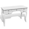 Day and Night - Day and Night French Wooden Desk with Curved Legs and 5 Drawers