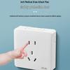 Surface-Mounted Integrated Switch Panel: One-Gang Single-Control, Two-Gang Double-Control, Wall Light Switch with Five Holes.