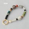 New Phone Accessory Wooden Chain Boutique Beaded Luxury Phone Case Chains Acrylic Handle Lanyard Cell Mobile Patch Charm Strap