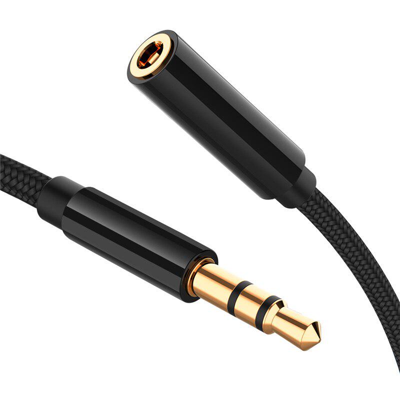 3.5mm Audio Jack Extension Cable Male To Female Headphone Extender Car
