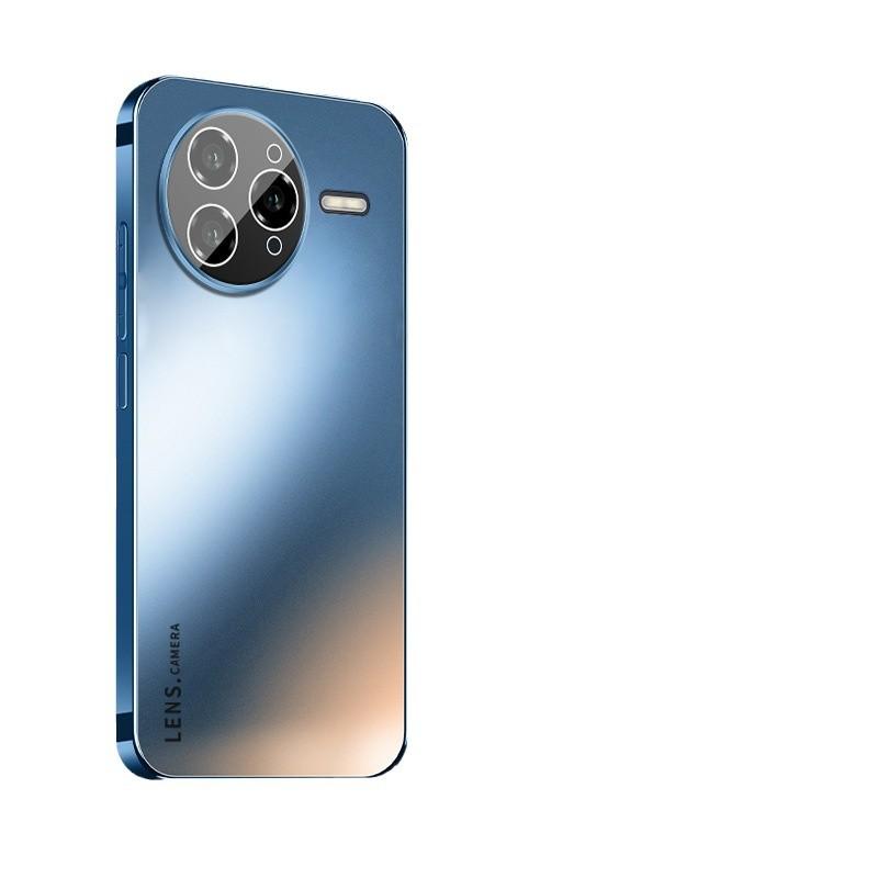 Applicable to Redmi K80 mobile phone case high-end electroplated frosted glass k80pro new lens all-inclusive anti-drop k70 moisture