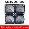 SO-45 AC mA Ammeter Pointer Analog Circular Marine Plastic Instrument Measuring Current Tools Factory Wholesale Genuine
