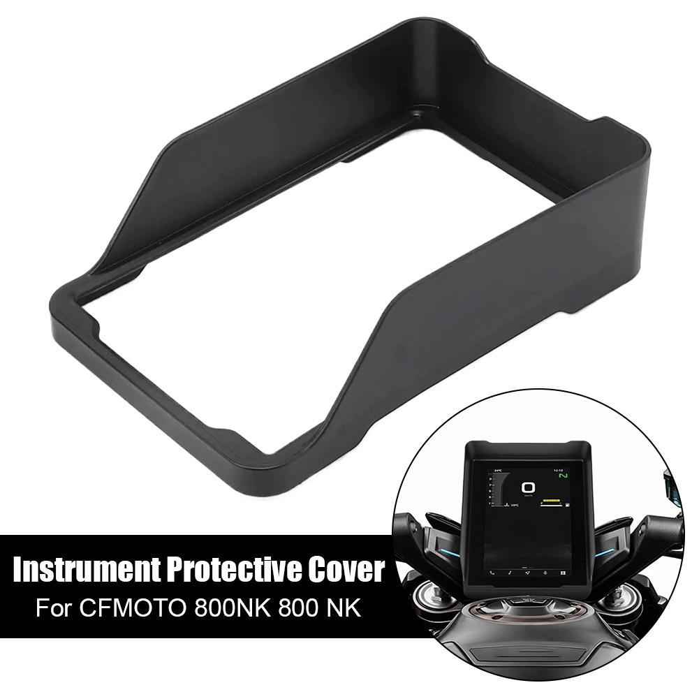 For CFMOTO 800 NK 800NK 800Nk Motorcycle Instrument Guard Cover Sun Protective Instrument Cover Visor Hat Meter Black E6Y5