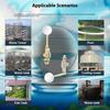 Plastic Floating Ball Valve Fish Tank Water Tank Adjustable Water Inlet Valve Multi Direction Installation Ball Cock