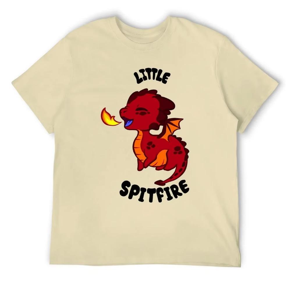 Little SpitFire For Sale T-shirt Harajuku Movement Casual T-shirts Classic Fitness USA Size