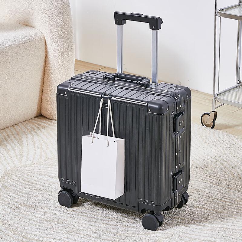 Jiekaixi 18-inch Aluminum Frame Carry-on Luggage