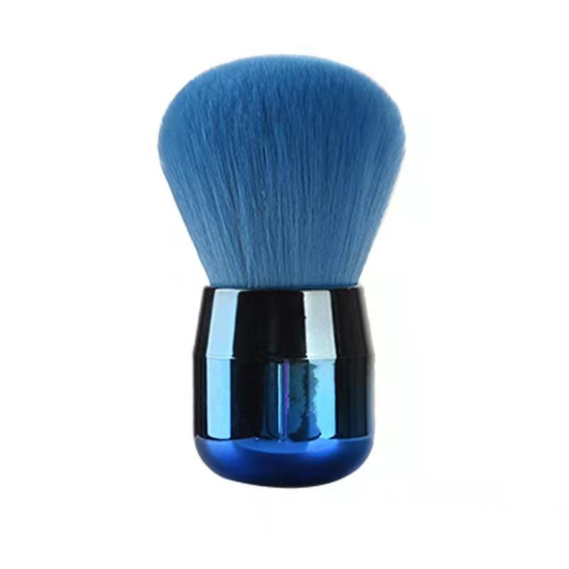 Professional Nail Dust Brush, Round Large Powder Brush for Acrylic Nails UV Gel Polish Cleaning - Manicure Pedicure Salon Tools