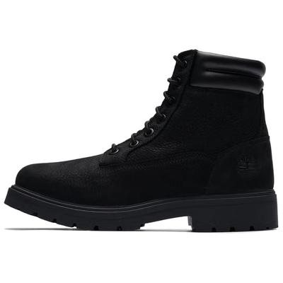 Full Grain Leather Comfortable Lightweight Outdoor Boots Men Boots Black A43CGW05