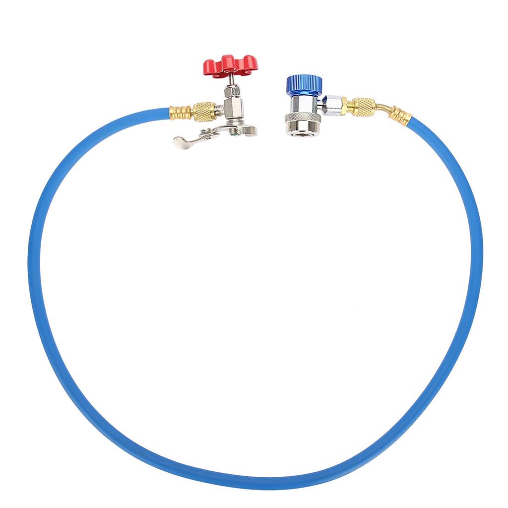 R134a Refrigerant Recharge Hose Gas Can Fitting Pipe Can Tap for R502 R 12 R 22 Refrigerant