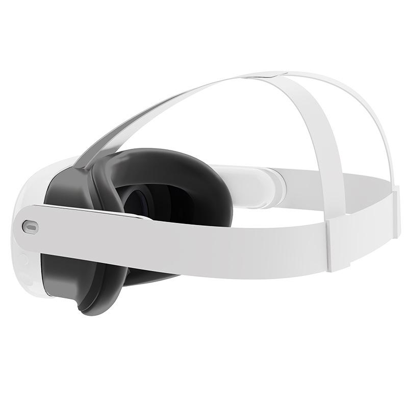 Face Cover for Meta Quest 3 Replacement VR Headset Face Protective Cover Blackout Eye Mask for Quest 3 Silicone Cover Pads