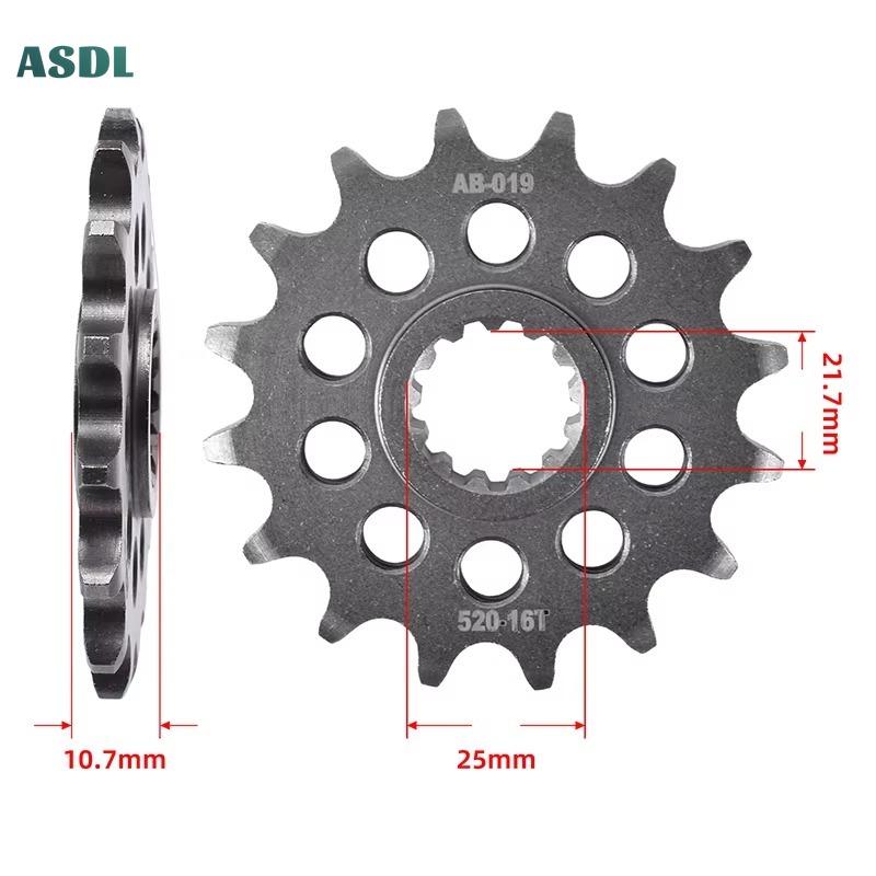 520 46T 16T Front & Rear Sprocket for Yamaha FZ6R FZ6 RY 2009 FZ-6R 2010-2017 XJ6 20S 2009-2015 XJ6 SP ABS Diversion 36C FZ1YCG