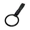 DOYOUCOTO Hanging Leather (Black, Black, 1 Piece), Handle, For Cars, Riding Assistance, Bed, Rising