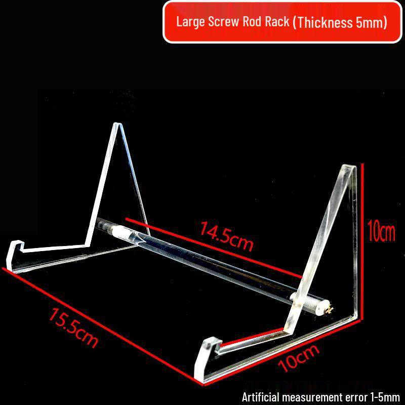 Acrylic Display Stand for Magazines, Phones, Tablets, Keyboards, Books, Photos, Frames, Bowls, Dishes, Tea Sets, and Cakes.