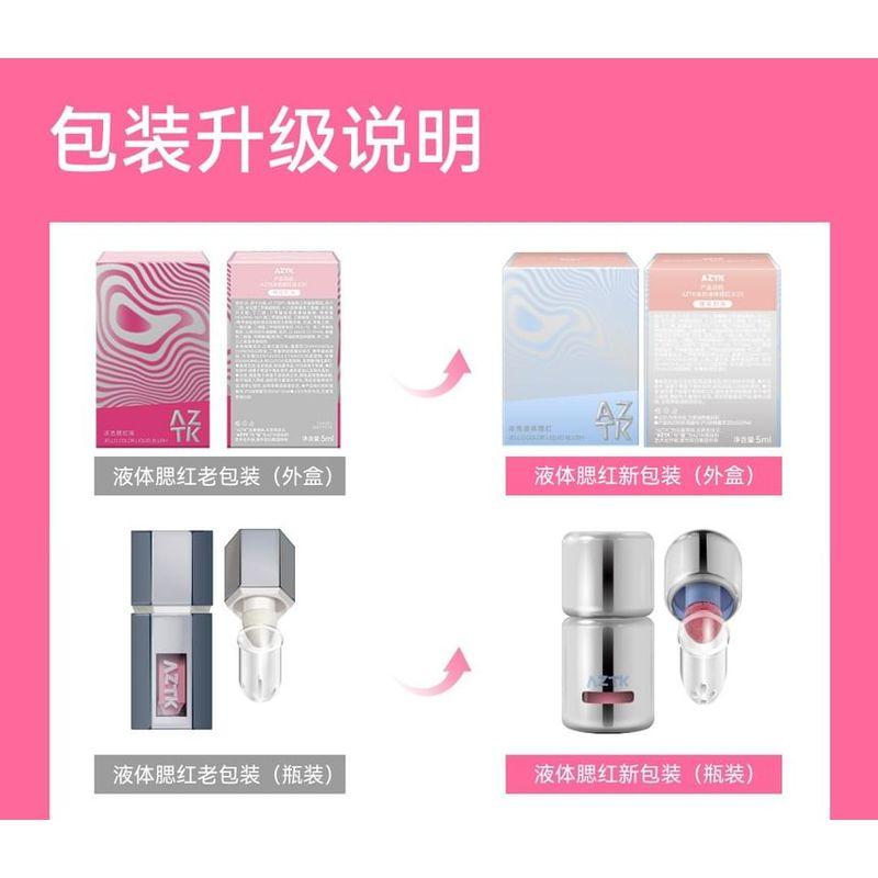 AZTK - Blush Líquido Cor Jello - 7 Cores