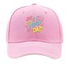 Colorful Daddy Love Girl Typography Sandwich Baseball Cap Sun Cap Outdoor Workouts Hat