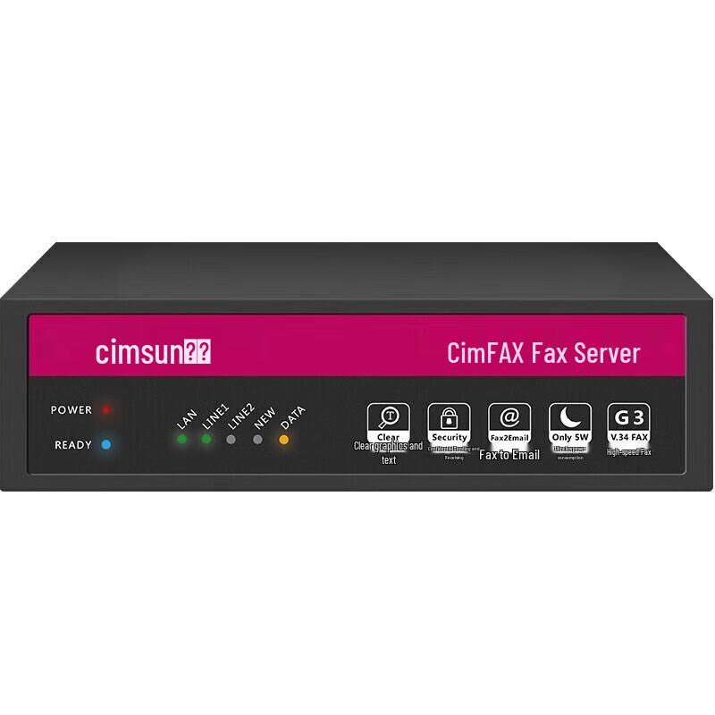 

Xianshang CF-P4180 Paperless Fax Server CN plug (adapter included)