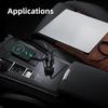 4th Gen Waterproof Mini Car Charger with Digital Display for Cigarette Lighter