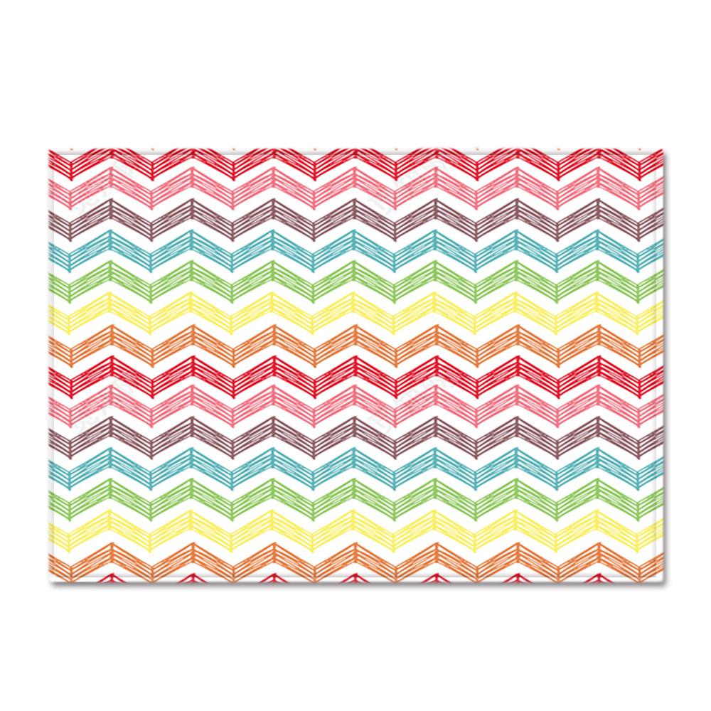 Textured Large Carpet Feather Wind Bedroom Floor Mat