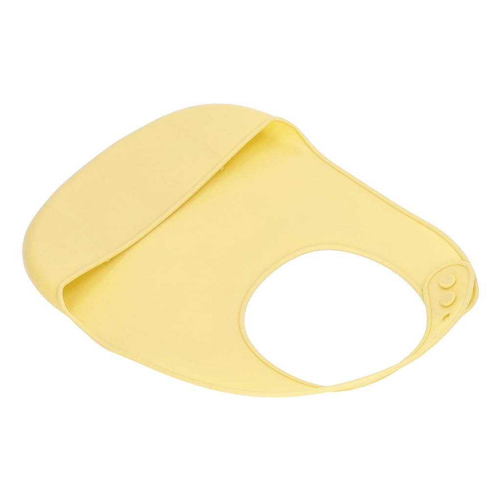 Silicone Bib Soft Waterproof Silicone Neck Fasteners Spill Pocket Dishwasher Safe Baby Silicone