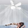Modern Ceiling Fan with LED Light Remote Control Small Ceiling Fan with Lights Remote Control for Bedroom Kitchen Living Room